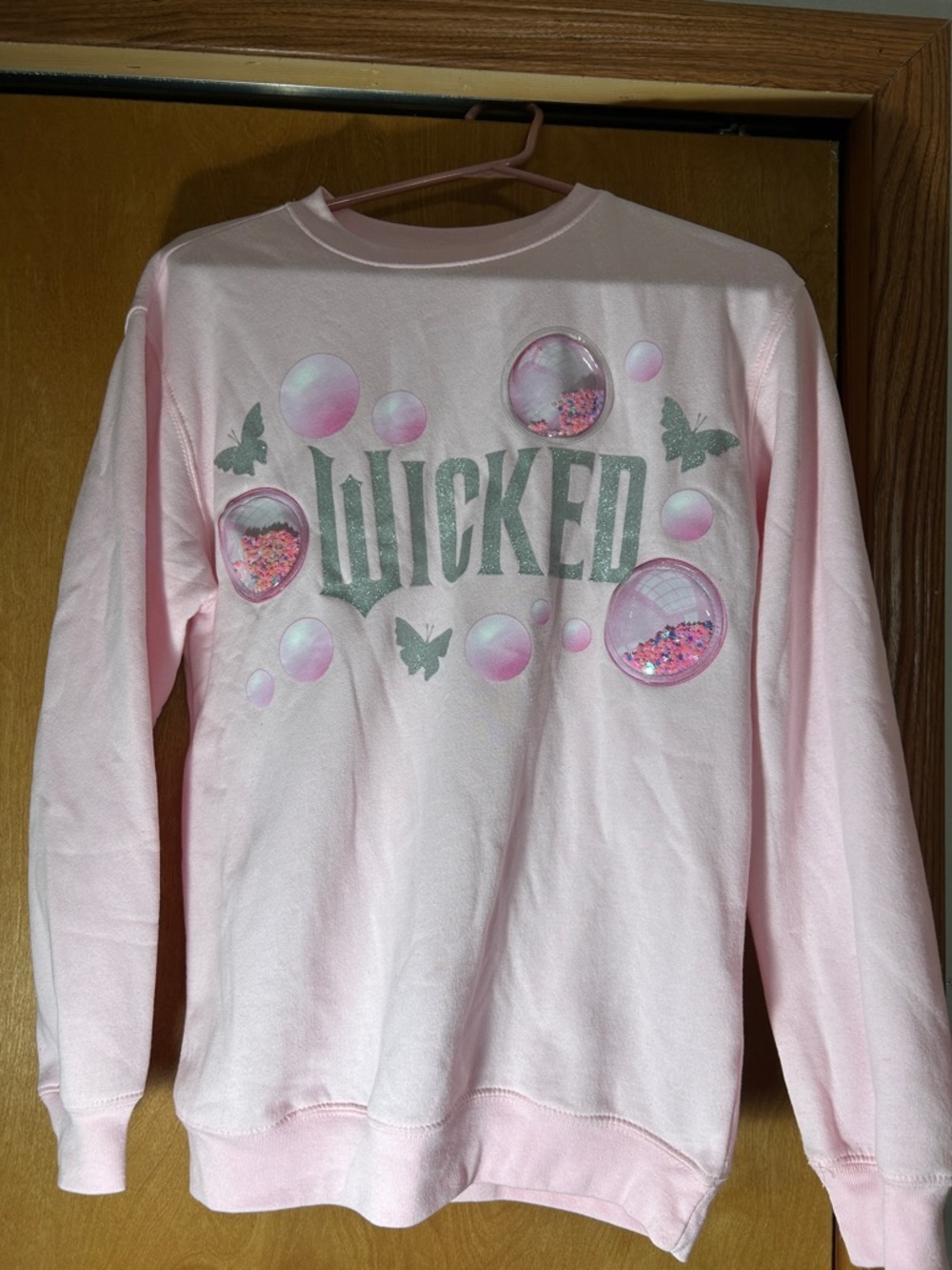Wicked Pink Graphic Sweatshirt - Women's Cozy Pullover